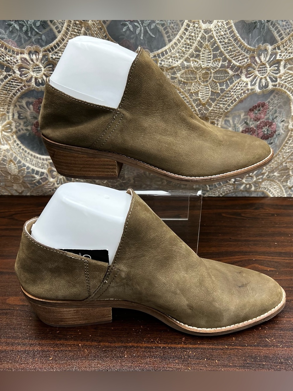 Lucky Brand Tan Booties - Size 9.5